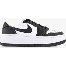 Jordan Trainers Jordan Womens White Black White Air Elevate Platform-sole Leather Low-top Trainers