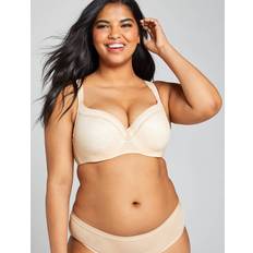 Lane Bryant Lane Bryant Modern Lace Lightly Lined Balconette Bra Cafe