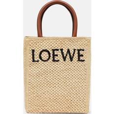 Loewe Womens Natural/black Standard Raffia Tote bag 1 Size