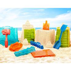 Battat – Sand Toys for Kids – 11pc Sandcastle Building Kit with Sand Molds and Shovel – Outdoor Sandbox Toys – Sand Castle Play Set – 3 Years