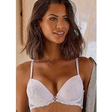 Lascana Underwired Lace Padded T-Shirt Bra