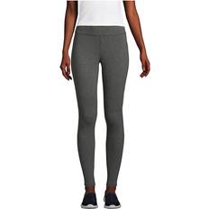 Lands' End Tights Lands' End Women Starfish Leggings Charcoal Heather Plus 3X