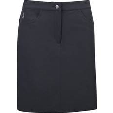 Glenmuir Ladies Lightweight Stretch Performance Golf Skort Black