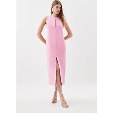 Karen Millen Compact Stretch Clean Sleeveless Midi Dress