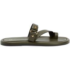 Giuseppe Zanotti Taanguy slip-on sandals men Leather/Leather/Leather Green