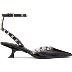 Valentino Garavani Rockstud Couture 50mm leather pumps women Calf Leather/Calf Leather/Calf Leather/PVC Black