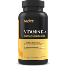 Legion Athletics Vitamin D3, K1, & K2 Supplement 60 pcs