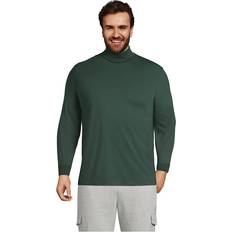 Lands' End Men Jumpers Lands' End Long Sleeve Super-T Turtleneck Deep Woodland Green Regular