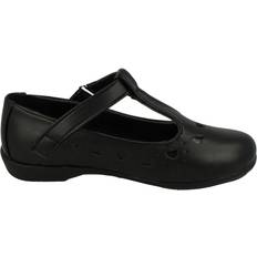 Spot On Girls black t bar shoes sizes h2336