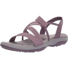 Skechers Women's Reggae Slim-Skech Appeal-Z-Gore Slingback Sandal, Plum