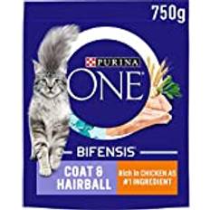 Purina ONE Coat and Hairball Dry Cat Food Chicken, 3kg
