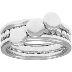 Silpada Silpada 'Impressed' Ring in Sterling Silver White