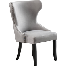 Life Interiors Mayfair LUX Light Grey Kitchen Chair 100cm
