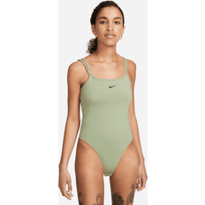 Nike Shapewear & Under Garments Nike Sportswear Essentials Women's Cami Bodysuit Green UK 24-26