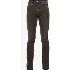 Sandro Mens Noir Gris Slim-fit Skinny Jeans