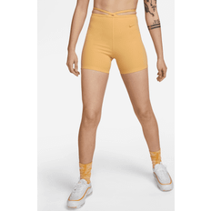 Nike Brown - Women Shorts Nike Sportswear Everyday Modern Women's High-Waisted Shorts Brown UK 20–22