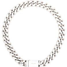 Saint Laurent chain-detail necklace women Metal Silver