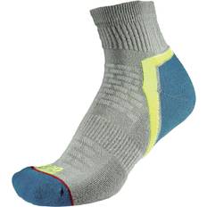 Turquoise Socks 1000 Mile Active Quarter Repreve Breathable Socks With Flat Toe Seam