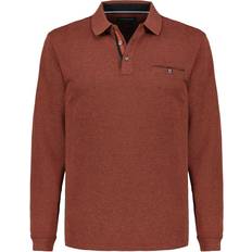 Casamoda Casa Moda Poloshirt LS Dark Red