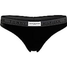 Tommy Hilfiger Men Knickers Tommy Hilfiger Stringtanga UW0UW04812 Schwarz