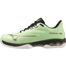 Green - Men Racket Sport Shoes Mizuno WAVE EXCEED LIGHT Tennisschuhe PatinaGrün/Schwarz/Weiß Herren Grösse