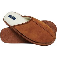 Superdry Mule Slippers Tan Brown Colour: Tan Brown