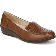 LifeStride India Wedge SlipOn Women's Walnut Slip-Ons Wedge