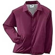 Augusta Sportswear Men's Nylon Coach's Jacket/Lined, Maroon