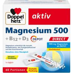 Doppelherz Magnesium 500 B12 D3 Depot 60 pcs