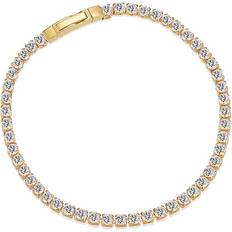 Sif Jakobs Ellera Grande Bracelet - Gold/Transparent