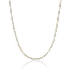 Sif Jakobs White Zirconia Ellera Grande Necklace SJ-N2872-CZ-YG-38