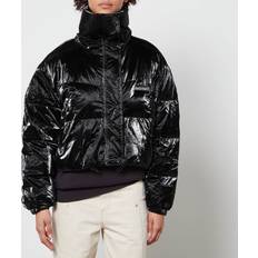 Isabel Marant Étoile Telia Cropped Shell Puffer Jacket FR 42/UK Black