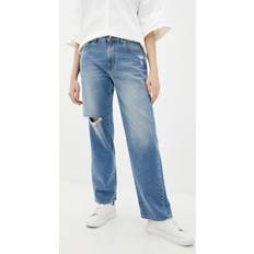 Love Moschino Blue Cotton Jeans & Pant