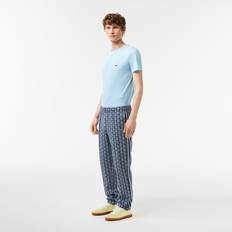 Lacoste Blue - Men Trousers & Shorts Lacoste Monogram Track Pants Blue