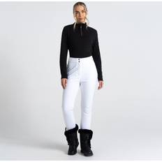 White - Women Trousers Dare 2b Sleek Iii Women's Ski Pants