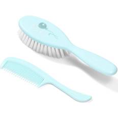 Plastic Hair Care BabyOno Hairbrush & Comb Super Soft Bristle