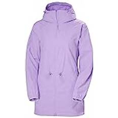 Purple Rain Clothes Helly Hansen Women's Essence Mid-Length Raincoat Purple Heather Purple