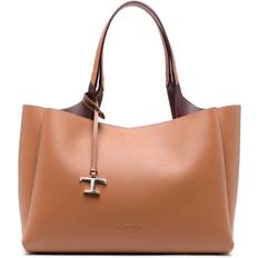 Tod's Tod's T Timeless leather tote bag women Calf Leather One Size Brown