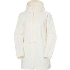 Beige Rain Jackets & Rain Coats Helly Hansen Women's Essence Mid-Length Raincoat Beige Snow Beige