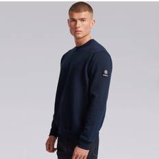 Sandbanks Badge Logo Sweatshirt Navy