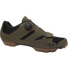 Green Cycling Shoes Giro Cylinder II MTB M - Olive/Gum