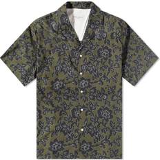 Officine Générale Green Eren Shirt OLIVE/GREEN/BLACK