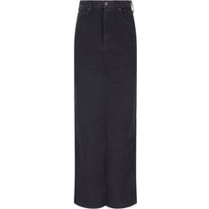 Mother Candy Stick Denim Maxi Skirt