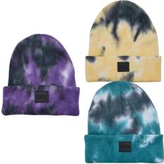 Girls - L Beanies Urban Classics Kid's Tie Dye Beanie - Multicolour