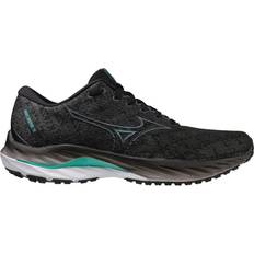 Mizuno Running Men's Wave Inspire 19 Sneaker, Black-Metallic Gray