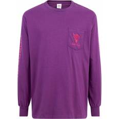 Supreme South2 West8 long-sleeve T-shirt unisex Cotton Purple