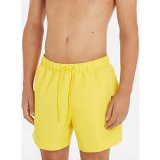 Men - Yellow Swimming Trunks Tommy Hilfiger Underwear Swimsuit Yellow