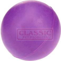 Classic Pet Products Large Solid Strong Tough Hard Rubber Dog Treat Ball Fetch