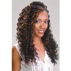 Best Stick Hair Extensions Synthetic Hair Braids Deep Twist Bulk 22" 6-Pack, TP1B/30