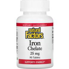 Natural Factors Iron Chelate 25 Mg 90 pcs